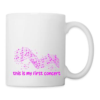 This is My First Concert 13 - Mug - white - Right