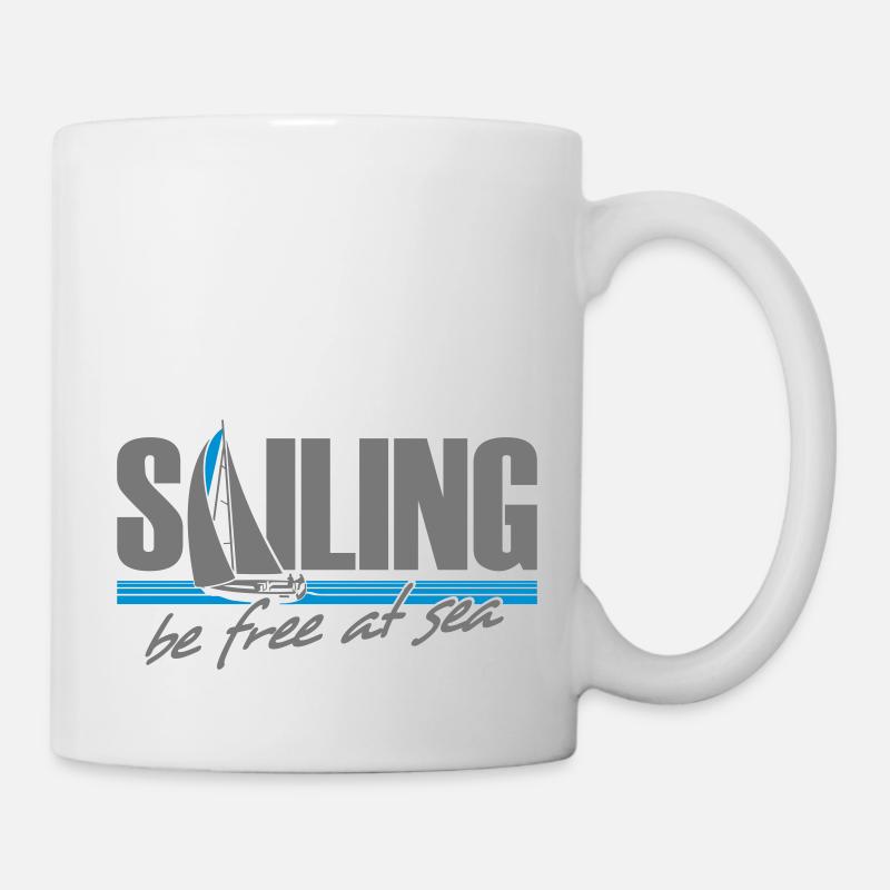 Sailing - Tasse - Weiß