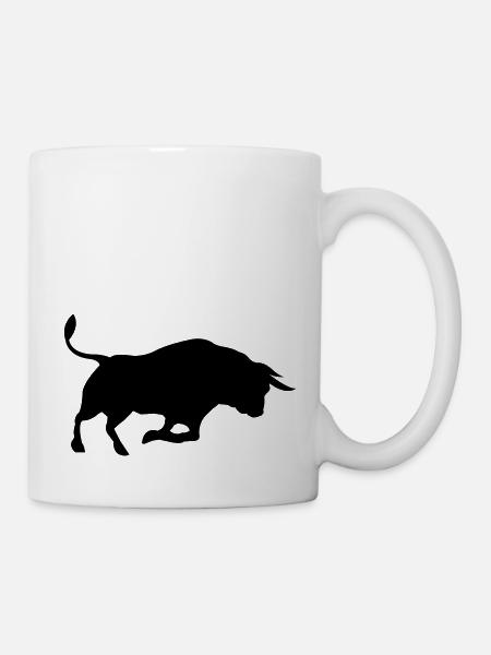 Bull - Mug - white