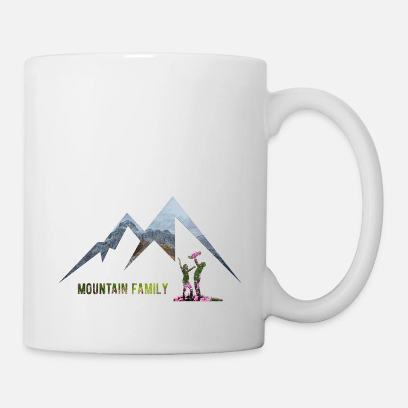 Mountain Family - Mug - white