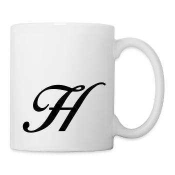 H - Tasse - Weiß - Rechts