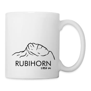 Rubihorn - Tasse - Weiß - Rechts