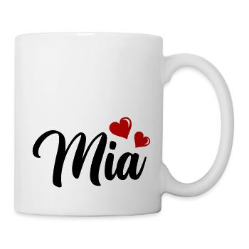 MIA - Mug blanc - blanc - Droite