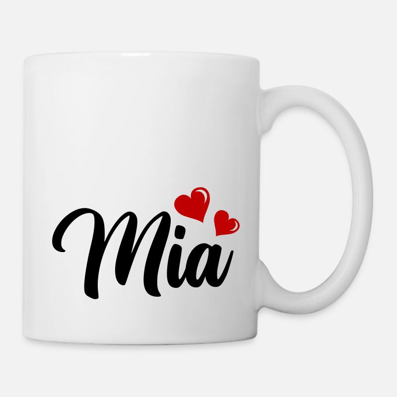 Mia - Tasse - Weiß