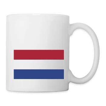 Drapeau des Pays-Bas - Mug blanc - blanc - Droite