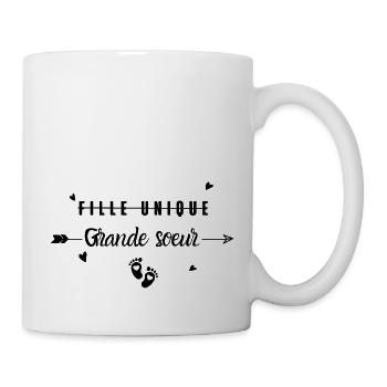 grande sœur - Mug blanc - blanc - Droite