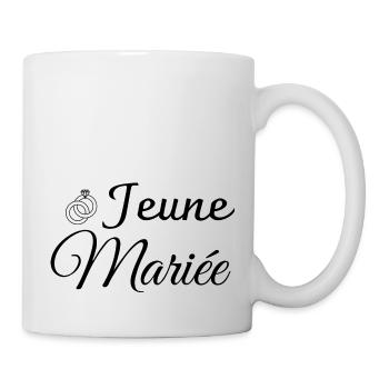 Jeune Mariée - Mug blanc - blanc - Droite