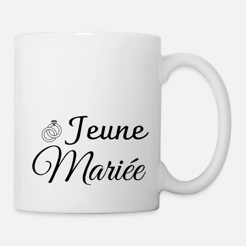 Jeune Mariée - Mug blanc - blanc
