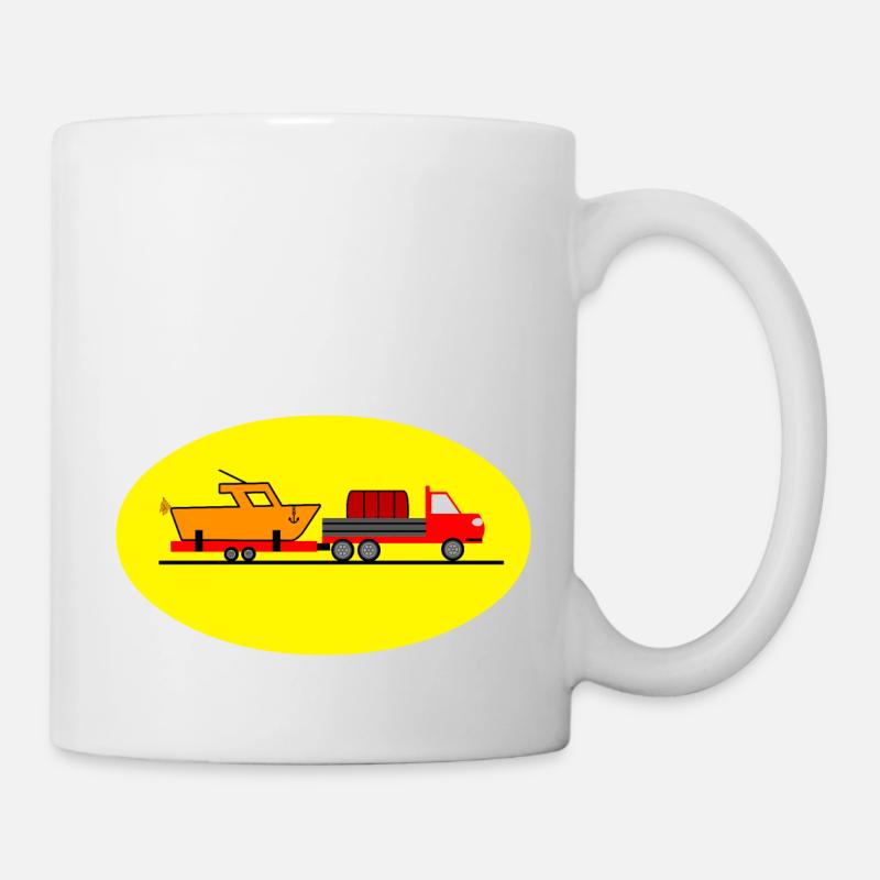 Truck - Tasse - Weiß