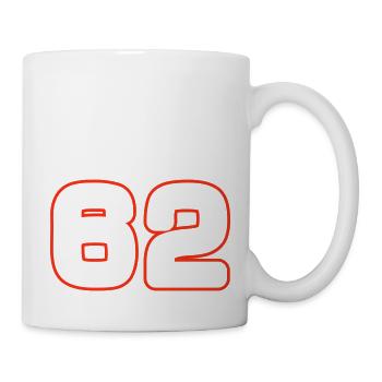 Symbole numérique 62 - Mug blanc - blanc - Droite