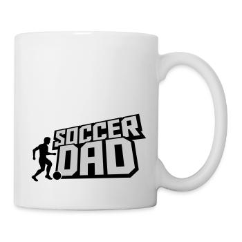 Ball Kicker Soccer Dad - Mug - white - Right