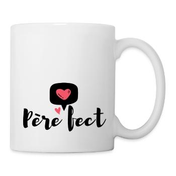 Meilleure papa du monde - Mug blanc - blanc - Droite