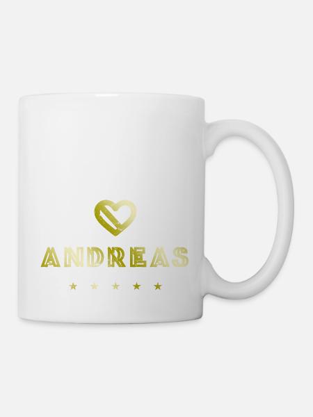 Andreas Herz - Tasse - Weiß