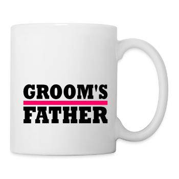 Grooms father - Mug blanc - blanc - Droite