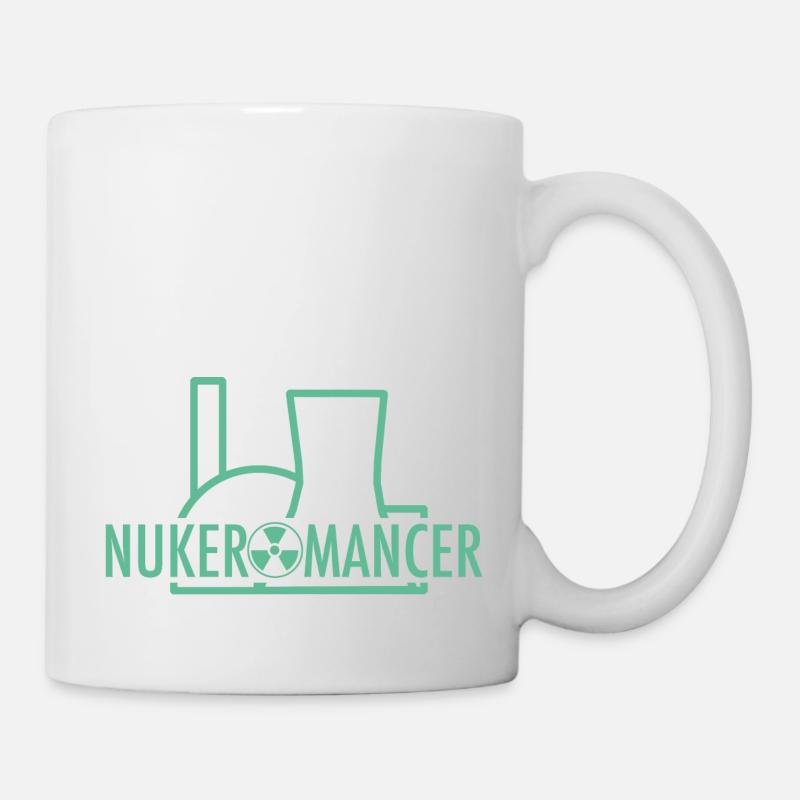 nukeromancer - Mug blanc - blanc