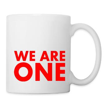 We are one - Tasse - Weiß - Rechts