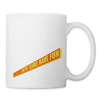 Both Teams Have Fun - Tasse - Weiß - Rechts
