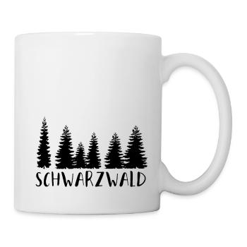 Schwarzwald | Gebirge | Wandern | Urlaub - Tasse - Weiß - Rechts