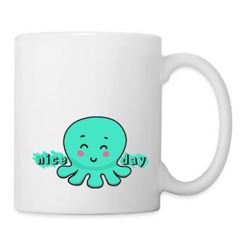 Octopus 🐙 - Mug - white - Right