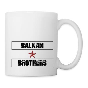 balkan brothers - Balkan Brüder - Tasse - Weiß - Rechts