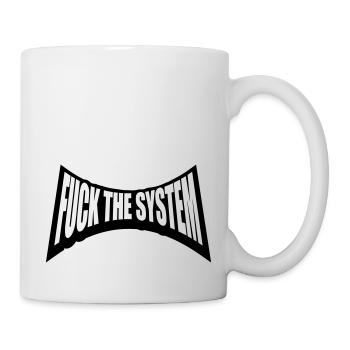 Fuck the punk system - Mug - white - Right