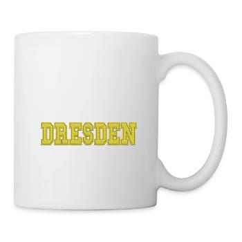 Dresden Germany City Skyline Home Love - Mug - white - Right