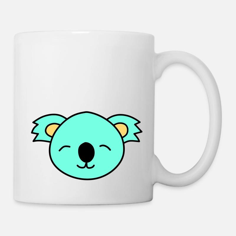 Mignon ours Koala - Mug blanc - blanc