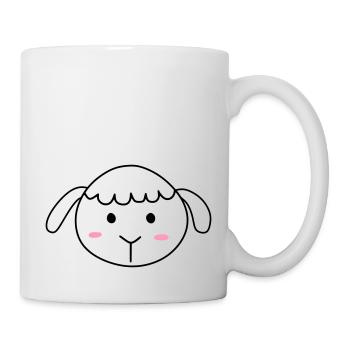 Cute sheep - Mug - white - Right