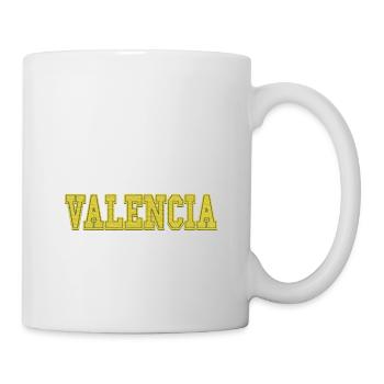 Valencia Spanien Stadt Skyline Heimat Liebe - Tasse - Weiß - Rechts