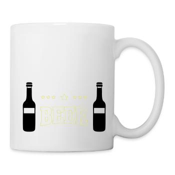 Bière - Mug blanc - blanc - Droite