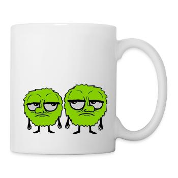 2 Monsters Roll Eyes - Mug - white - Right