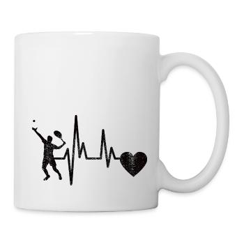 Raquette de tennis Tennis Player Tennis Club - Mug blanc - blanc - Droite