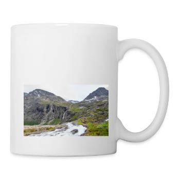 Trollstigen Tverelva Stigfossen Trollstigen - Tasse - Weiß - Rechts