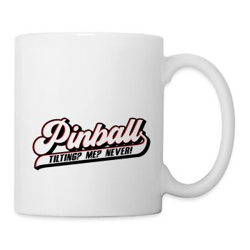 Farben änderbar | Pinball | Flipper Retro Game - Tasse - Weiß - Rechts