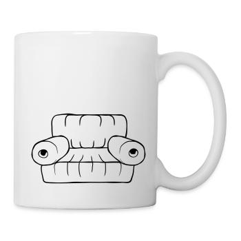 Couch Sofa Living Room Furniture - Mug - white - Right