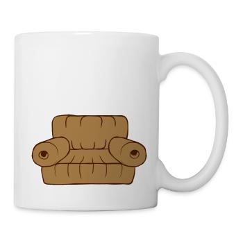 Sofa Couch Living Room Furniture - Mug - white - Right