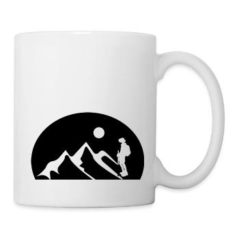 escalade - Mug blanc - blanc - Droite