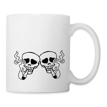 Team 2 Joint Skulls - Mug - white - Right