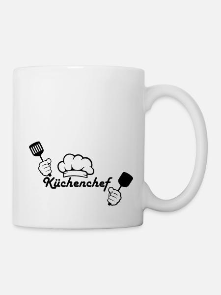Küchenchef - Tasse - Weiß