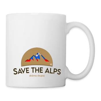 Save The Alps Slovenija - Mug - white - Right