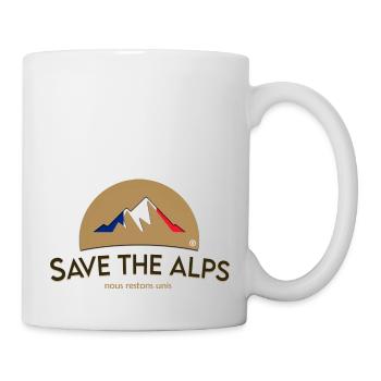 Save The Alps France - Mug - white - Right