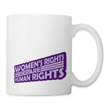 citation féministe sur les droits des femmes - Mug blanc - blanc - Droite