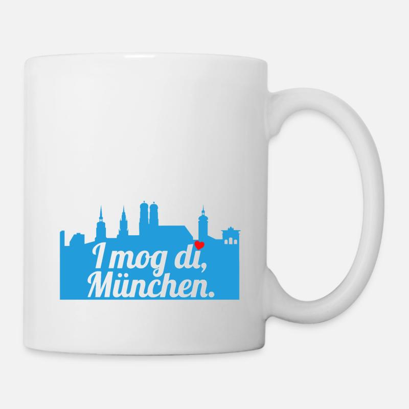 I mog di - Munich - Mug blanc - blanc