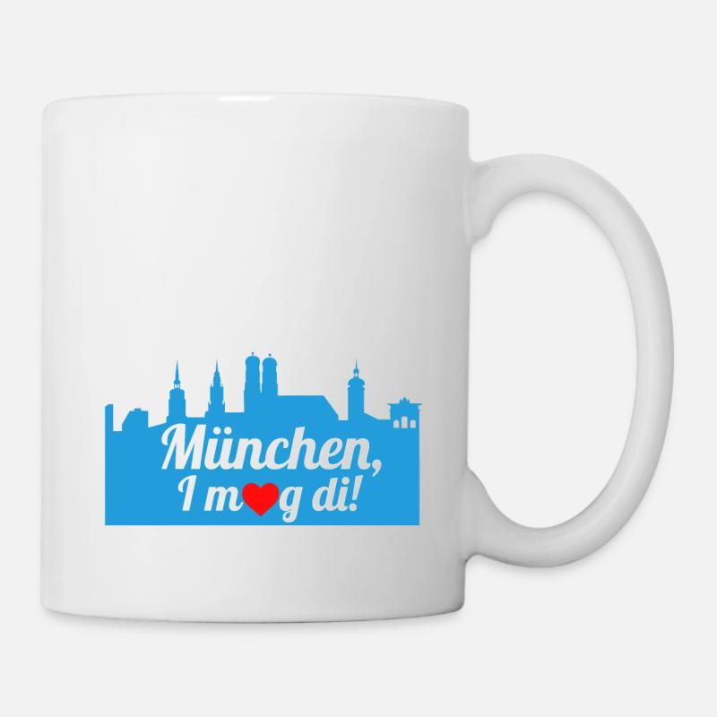 München - I mog di - Tasse - Weiß