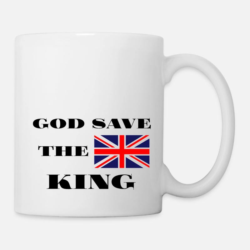 Gott schütze den König - Tasse - Weiß