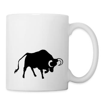 Bull - Mug - white - Right