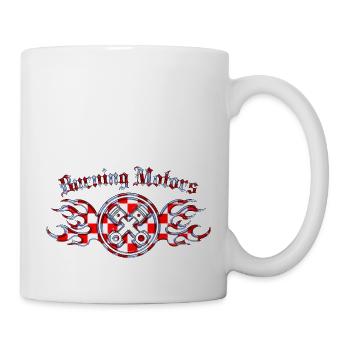 Ride Motorcycle Bike moped motorcros rides aventur - Mug - white - Right