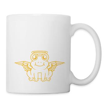 Ailes Halo Frog Angel - Mug blanc - blanc - Droite