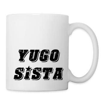 yugo sista - Tasse - Weiß - Rechts