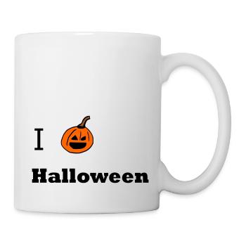 I love Halloween - Mug - white - Right